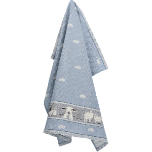 Theedoek - Schaap - Blauw Grijs
